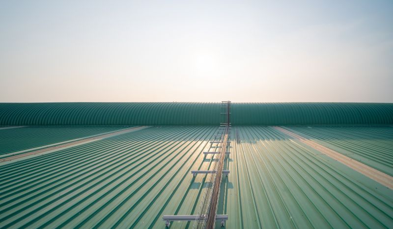 Metal Roof in Progress